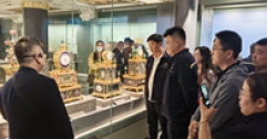 【市城市燃熱集團富泰熱力】觀賞精美文物 厚植家園情懷 光明分公司、長輸公司黨支部組織黨員參觀“鐘鳴盛世”展